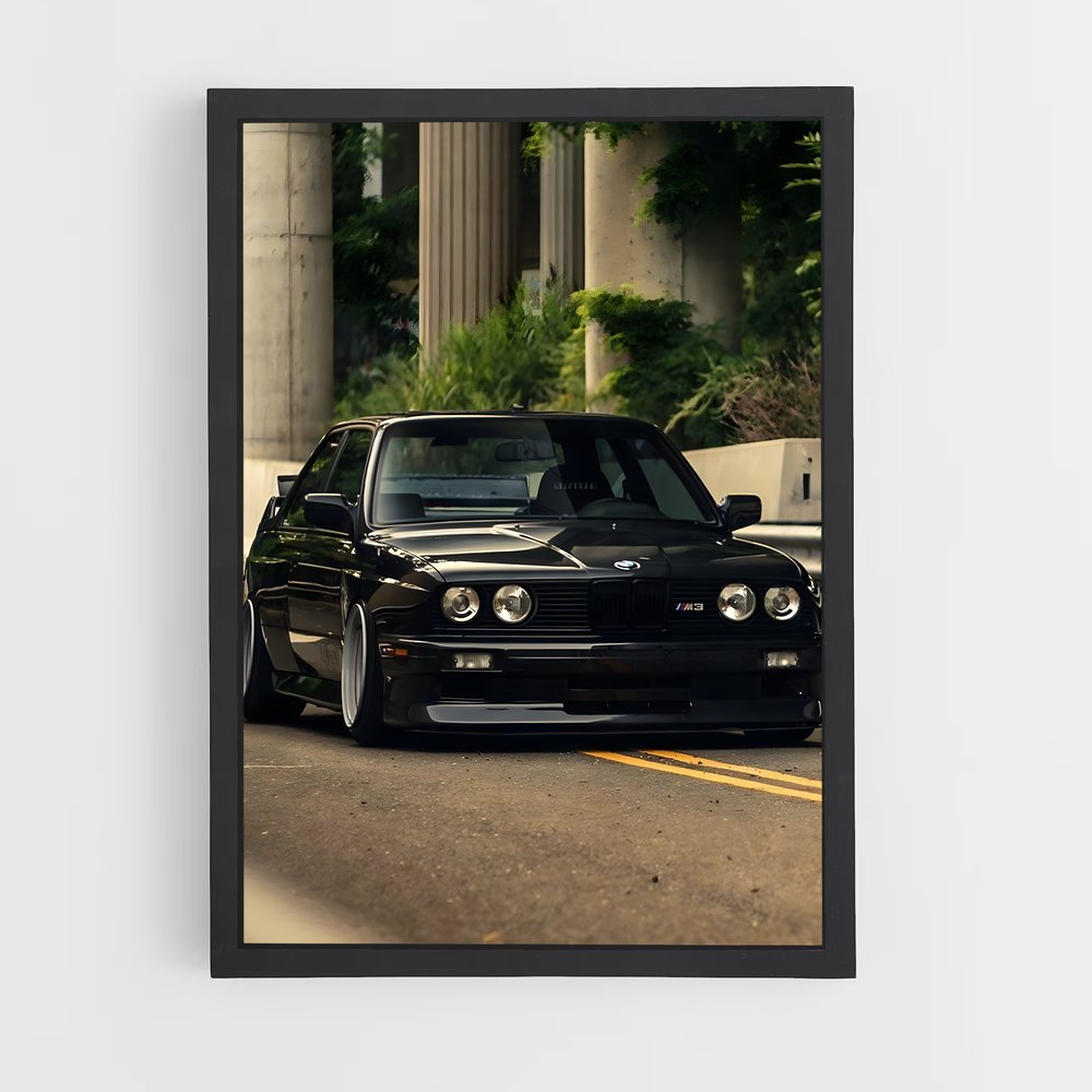 Poster Élégance puissance pittoresque – affiche BMW (vue 2)